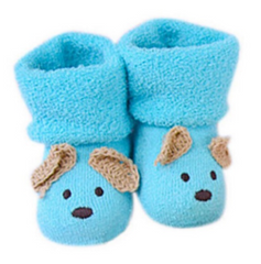 Boys Girls Cute Bear Crib Warm Shoes