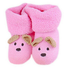 Boys Girls Cute Bear Crib Warm Shoes