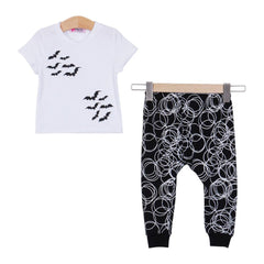 Girl & Boys Clothes Set Long Sleeve + Pants For Infant