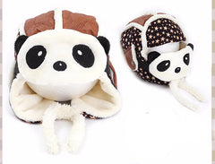 Lovely Panda Hats Baby Caps Kids Aviator Hat