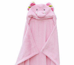 Animal Shape Baby Hooded Bathrobe