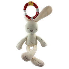 Infant Rattles Plush Rabbit Stroller Wind Chimes