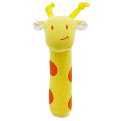 Baby Stuffed Rattle Toy Lovely Cartoon Animal Design