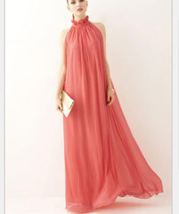 Long Chiffon Bohemian Dress Clothes For Pregnant Women