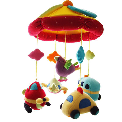 Deluxe Baby Plush Crib Mobile Crib Toy