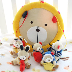 Deluxe Baby Plush Crib Mobile Crib Toy