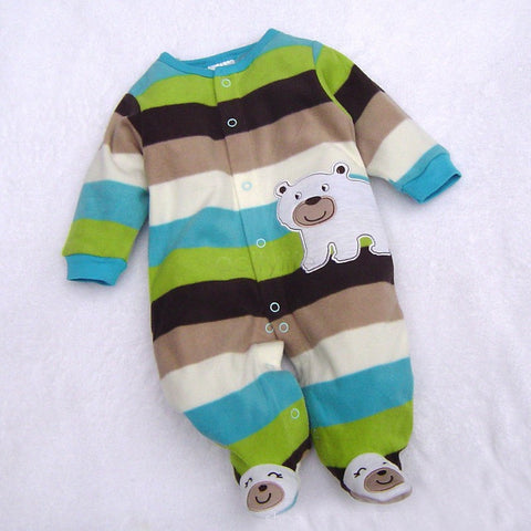 Toddler Romper Warm Hoodie