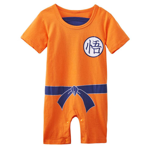 Baby Boys Romper Dragon Ball Z Costume