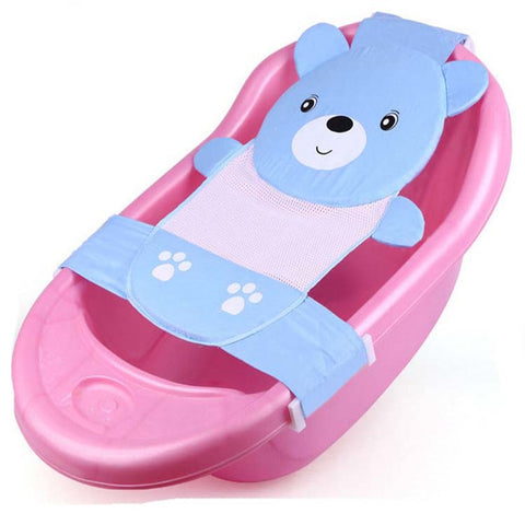 Soft Cartoon Animal Bear Adjustable Baby Shower Net