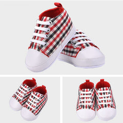 Baby Girls Boys Canvas Shoes Soft Prewalkers