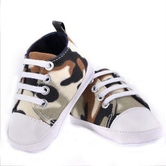 Baby Girls Boys Canvas Shoes Soft Prewalkers