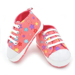 Baby Girls Boys Canvas Shoes Soft Prewalkers