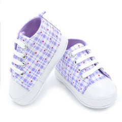 Baby Girls Boys Canvas Shoes Soft Prewalkers