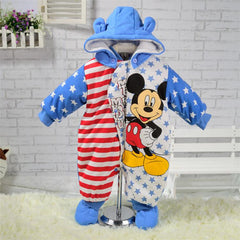 Baby Clothing Cotton-padded Overalls