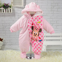 Baby Clothing Cotton-padded Overalls