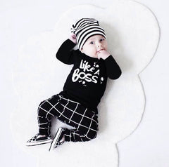 Baby Boy Clothing Set Fashion Cotton Long-sleeved