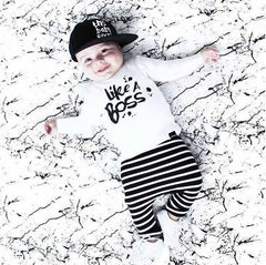 Baby Boy Clothing Set Fashion Cotton Long-sleeved