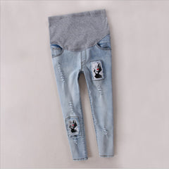 Fashion Maternity Jeans Belly Care Pants