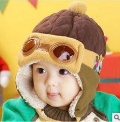 Baby Winter Pilot Cap Gorro