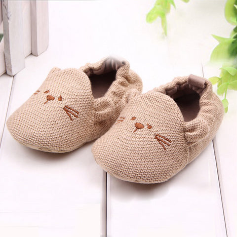 Lovely Baby Boy Girl Knitted Crib Shoes