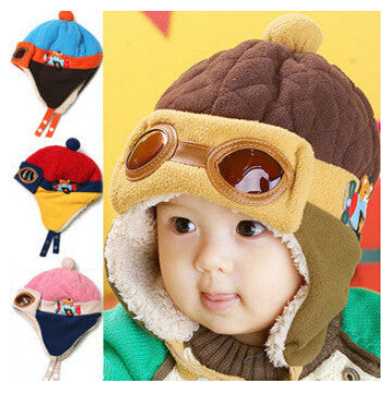 Baby Winter Pilot Cap Gorro