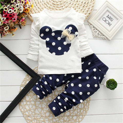 Minnie Casual Suits Baby Clothing For Girls